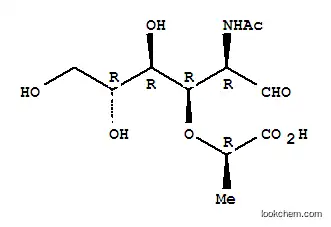 Molecular Structure of 10597-89-4 (N-ACETYLMURAMIC ACID)