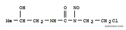 Molecular Structure of 106612-15-1 (1-nitroso-1-(2-chloroethyl)-3-(2-hydroxypropyl)urea)