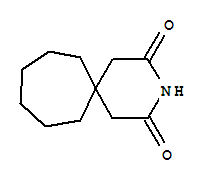 Molecular Structure of 1078-89-3 (3-Azaspiro[5.6]dodecane-2,4-dione)