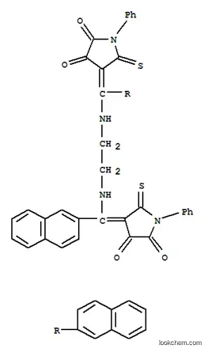 Molecular Structure of 107888-03-9 ((4E)-4-[[2-[[(E)-(4,5-dioxo-1-phenyl-2-sulfanylidene-pyrrolidin-3-ylid ene)-naphthalen-2-yl-methyl]amino]ethylamino]-naphthalen-2-yl-methylid ene]-1-phenyl-5-sulfanylidene-pyrrolidine-2,3-dione)