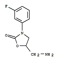 2-Oxazolidinone,5-(aminomethyl)-3-(3-fluorophenyl)-