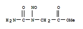 Acetic acid,2-[(aminocarbonyl)nitrosoamino]-, methyl ester