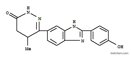 4-methyl-3-[2-(4-oxocyclohexa-2,5-dien-1-ylidene)-1,3-dihydrobenzimidazol-5-yl]-4,5-dihydro-1H-pyridazin-6-one