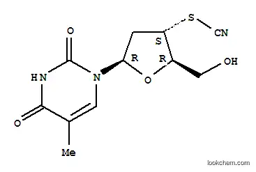 Molecular Structure of 108895-44-9 (Thymidine, 3'-thio-,3'-cyanate (9CI))