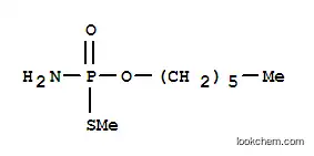 O-hexyl S-methyl phosphoramidothioate