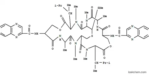 Molecular Structure of 11001-74-4 (Quinomycin C(7CI,8CI,9CI))