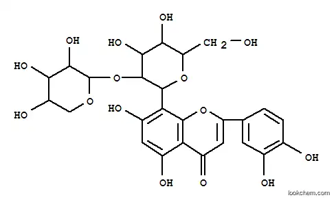 4H-1-Benzopyran-4-one,2-(3,4-dihydroxyphenyl)-5,7-dihydroxy-8-(2-O-b-D-xylopyranosyl-b-D-glucopyranosyl)-