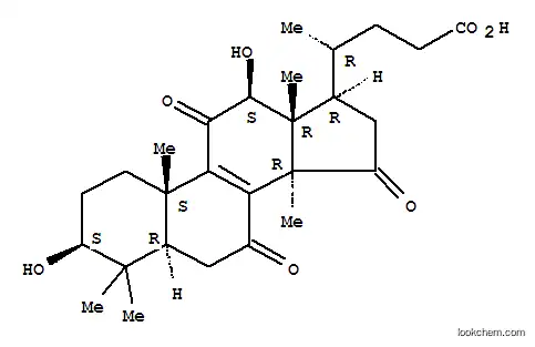 Molecular Structure of 110267-45-3 (Lucidenic acid L)