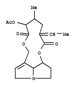(15E)-12β-Acetoxy-18-norsenecionan-11,16-dione