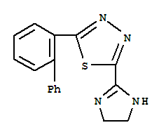 1,3,4-Thiadiazole,2-[1,1'-biphenyl]-2-yl-5-(4,5-dihydro-1H-imidazol-2-yl)-