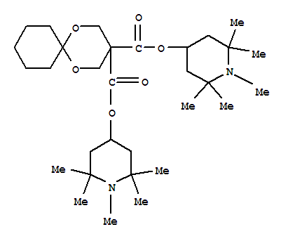 1,5-DIOXASPIRO[5.5]UNDECANE-3,3-DICARBOXYLIC ACID BIS(1,2,2,6,6-PENTAMETHYL-PIPERIDIN-4-YL) ESTER