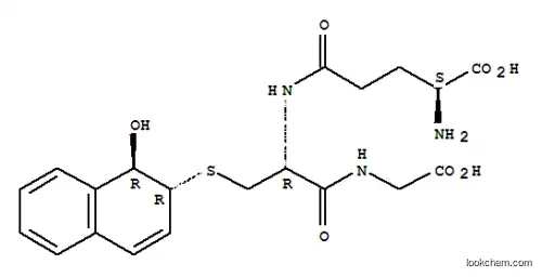Molecular Structure of 110900-71-5 (L-gamma-glutamyl-N-{S-[(1R)-1-hydroxy-1,2-dihydronaphthalen-2-yl]-L-cysteinyl}glycine)