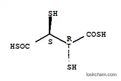 Molecular Structure of 11096-09-6 (2,3-disulfanylbutanebis(thioic S-acid))