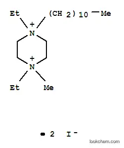1,4-Diethyl-1-methyl-4-undecylpiperazinium diiodide