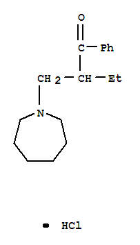 2-(azepan-1-ium-1-ylmethyl)-1-phenylbutan-1-one chloride