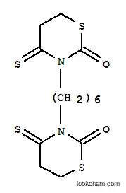 Molecular Structure of 111480-08-1 (2H-1,3-Thiazin-2-one,3,3'-(1,6-hexanediyl)bis[tetrahydro-4-thioxo-)