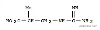 Molecular Structure of 1115-83-9 (Propanoic acid,3-[(aminoiminomethyl)amino]-2-methyl-)