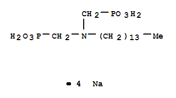 Phosphonic acid,[(tetradecylimino)bis(methylene)]bis-, tetrasodium salt (9CI)
