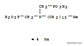 Molecular Structure of 1116-55-8 (tetrasodium [(tetradecylimino)dimethylene]diphosphonate)