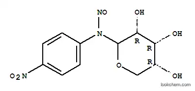Molecular Structure of 111955-14-7 ((3R,4R,5R)-2-[(4-nitrophenyl)(nitroso)amino]tetrahydro-2H-pyran-3,4,5-triol (non-preferred name))