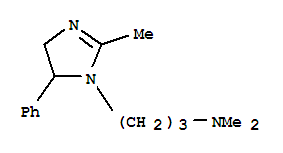 2-IMIDAZOLINE,1-(3-(DIMETHYLAMINO)PROPYL)-2-METHYL-5-PHENYL-