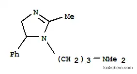 Molecular Structure of 111980-47-3 (N,N-dimethyl-3-(2-methyl-5-phenyl-4,5-dihydro-1H-imidazol-1-yl)propan-1-amine)