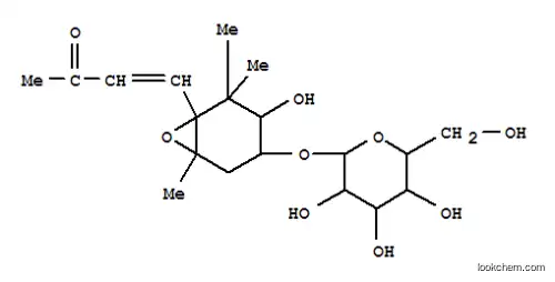 (1R,3R,4S,6S)-4-hydroxy-1,5,5-trimethyl-6-[(1E)-3-oxobut-1-en-1-yl]-7-oxabicyclo[4.1.0]hept-3-yl beta-D-glucopyranoside