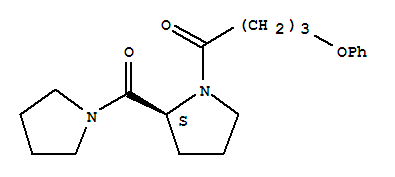 (2S)-1-(4-phenoxybutanoyl)-2-(pyrrolidin-1-ylcarbonyl)pyrrolidine