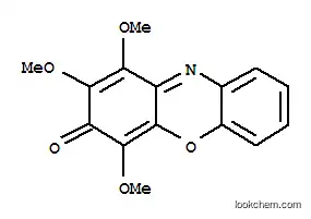 Molecular Structure of 112899-86-2 (3H-Phenoxazin-3-one,1,2,4-trimethoxy-)