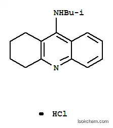 Molecular Structure of 113106-69-7 (N-(2-methylpropyl)-1,2,3,4-tetrahydroacridin-9-amine hydrochloride)