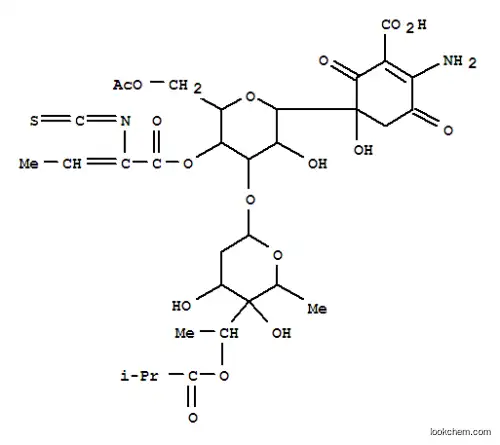 Molecular Structure of 113592-08-8 (O-demethylpaulomycin B)