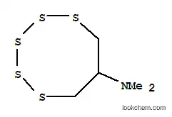 Molecular Structure of 114067-78-6 (1,2,3,4,5-Pentathiocan-7-amine,N,N-dimethyl-)