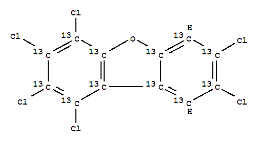 1,2,3,4,7,8-hexachloro(~13~C_12_)dibenzo[b,d]furan