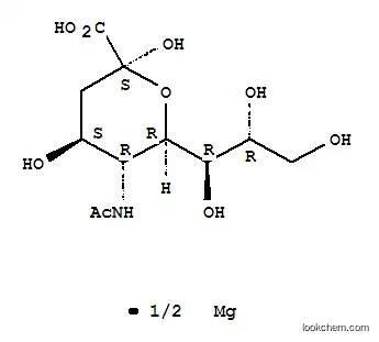 Molecular Structure of 114767-12-3 (magnesium bis{(2R,3R)-3-[(2R,3R,4S,6S)-3-(acetylamino)-6-carboxy-4,6-dihydroxytetrahydro-2H-pyran-2-yl]-2,3-dihydroxypropan-1-olate} (non-preferred name))