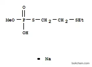sodium S-[2-(ethylsulfanyl)ethyl] O-methyl phosphorothioate