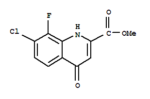 Methyl 7-chloro-8-fluoro-4-hydroxyquinoline-2-carboxylate