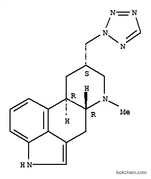 Molecular Structure of 115178-37-5 ((8alpha,10xi)-6-methyl-8-(2H-tetrazol-2-ylmethyl)ergoline)