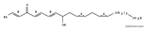 Molecular Structure of 115330-89-7 (5,8,12,14,17-Eicosapentaenoicacid, 11-hydroxy-16-oxo-, (5Z,8Z,12E,14E,17E)-)