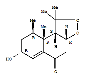 5H-Naphtho[2,1-c][1,2]dioxol-5-one,1,3a,4,7,8,9,9a,9b-octahydro-7-hydroxy-1,1,9,9a-tetramethyl-,(3aR,7R,9R,9aR,9bS)-