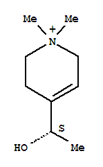 Molecular Structure of 115794-34-8 (Pyridinium,1,2,3,6-tetrahydro-4-[(1S)-1-hydroxyethyl]-1,1-dimethyl-)