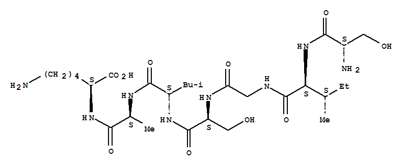 L-Lysine,L-seryl-L-isoleucylglycyl-L-seryl-L-leucyl-L-alanyl-