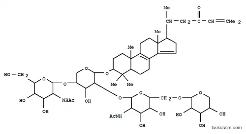 Cholesta-8,14,24-trien-23-one,3-[[O-2-(acetylamino)-2-deoxy-b-D-galactopyranosyl-(1®4)-O-[O-b-D-xylopyranosyl-(1®6)-2-(acetylamino)-2-deoxy-b-D-glucopyranosyl-(1®2)]-b-D-xylopyranosyl]oxy]-4,4-dimethyl-, (3b,5a)- (9CI)
