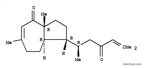 Molecular Structure of 116428-63-8 (4(1H)-Azulenone,1-[(1R)-1,5-dimethyl-3-oxo-4-hexen-1-yl]-2,3,3a,7,8,8a-hexahydro-3a,6-dimethyl-,(1R,3aR,8aR)-)
