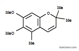Molecular Structure of 117902-89-3 (6,7-dimethoxy-2,2,5-trimethyl-2H-chromene)