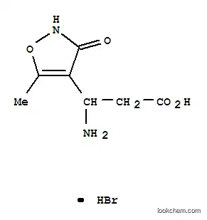 Molecular Structure of 118896-96-1 ((+/-)-ALPHA-AMINO-3-HYDROXY-5-METHYLISOXAZOLE-4-PROPIONIC ACID HYDROBROMIDE)
