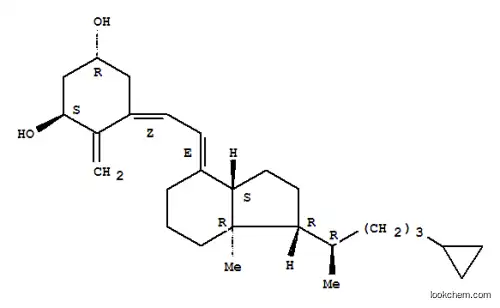 (1S,3R,5Z)-5-[(2E)-2-[(3aS,7aR)-1-[(2R)-5-cyclopropylpentan-2-yl]-7a-methyl-2,3,3a,5,6,7-hexahydro-1H-inden-4-ylidene]ethylidene]-4-methylidenecyclohexane-1,3-diol