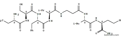 Molecular Structure of 122063-01-8 (H-ASP-SER-PHE-VAL-BETA-ALA-LEU-MET-NH2)