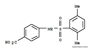Molecular Structure of 126146-01-8 (4-(2,5-DIMETHYL-BENZENESULFONYLAMINO)-BENZOIC ACID)