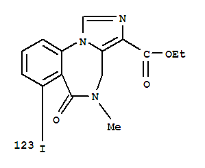 ethyl7-iodanyl-5-methyl-6-oxo-4H-imidazo[1,5-a][1,4]benzodiazepine-3-carboxylate