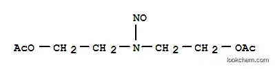 Molecular Structure of 13256-19-4 (N-NITROSOBIS(ACETOXYETHYL)AMINE)